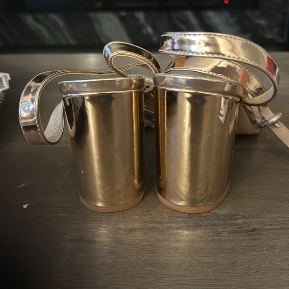 Be Mine rose gold ankle strap sandals size 8US - Picture 3 of 5